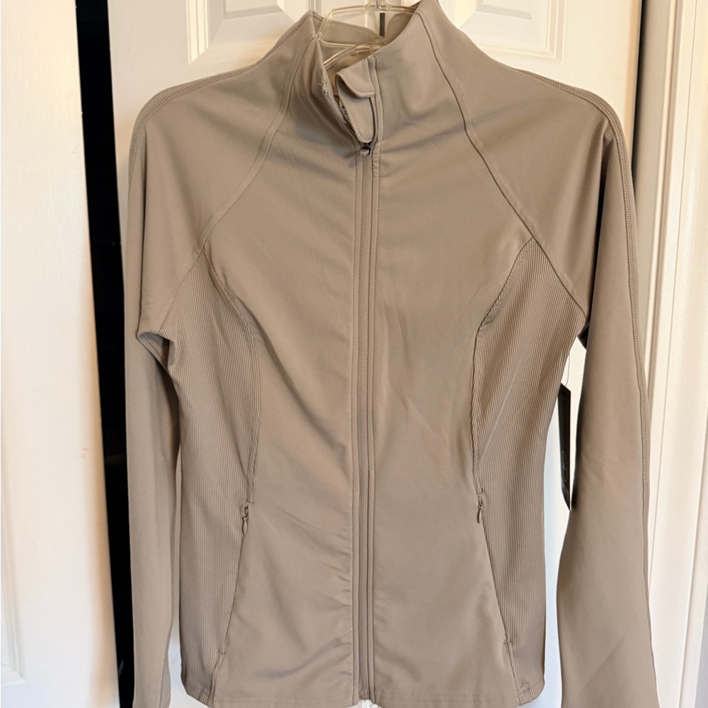 90 Degree By Reflex Women's Beige Utility Jacket